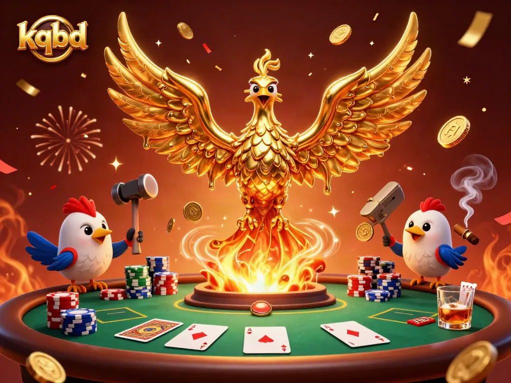 Watch kqbd's live sports betting unfold with this stunning illustration of a molten golden phoenix.
