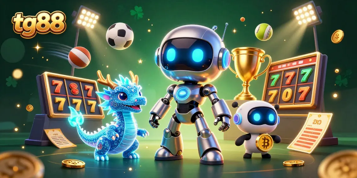 Experience excitement at tg88 with a vibrant casino scene featuring dynamic game elements.