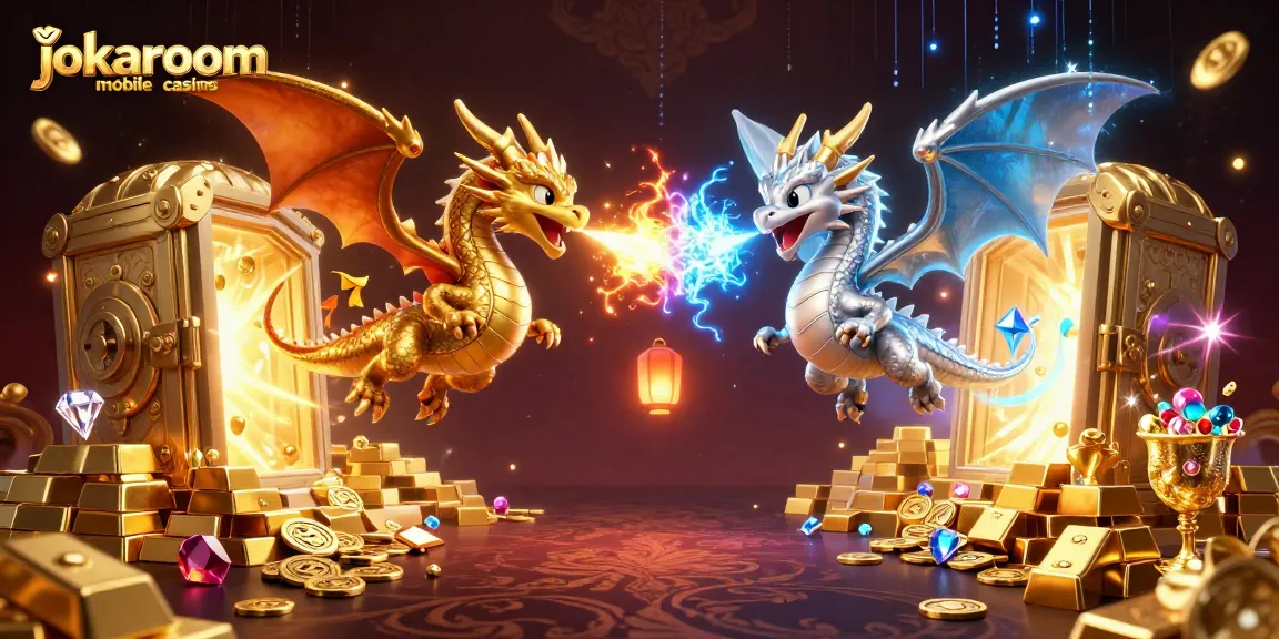 Experience thrilling gameplay at jokaroom mobile casinos with dynamic dragons and treasure elements.